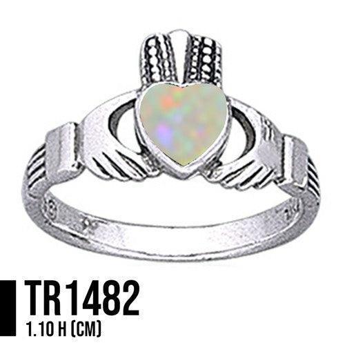 Irish Claddagh Ring TR1482 - Wholesale Jewelry