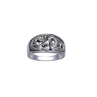 Draon Sterling Silver Ring TR1572