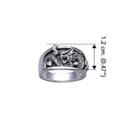 Dragon Sterling Silver Band Ring TR1580