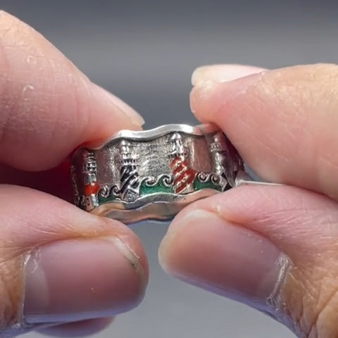 Lighthouse Sterling Silver Ring TR3741