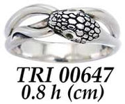 Oberon Zell Snake Ring TRI647