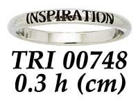 INSPIRATION Sterling Silver Ring TRI748