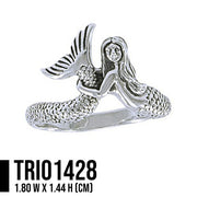 Mermaid Sterling Silver Ring TRI1428