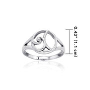 Contemporary Ring TRI1123 - Wholesale Jewelry