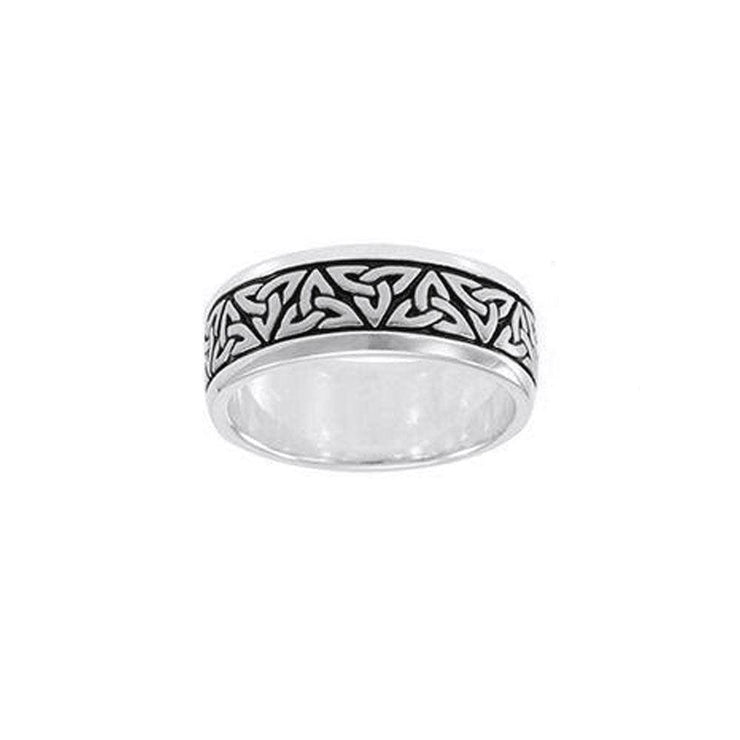 Trinity Knot Sterling Silver Ring TRI1583