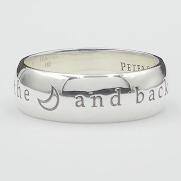 Plain Ring TRI1651 Custom Word
