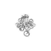 Octopus Sterling Silver Ring - Wholesale Jewelry