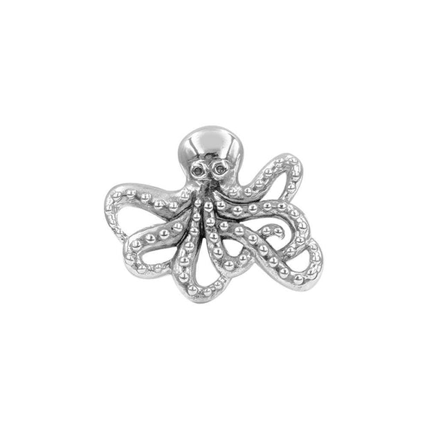 Lovely Octopus Sterling Silver Ring - Wholesale Jewelry