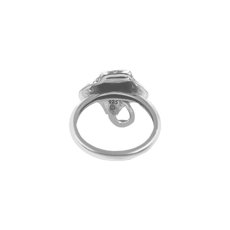 Single Manta Ray Sterling Silver Ring by DiveSilver TRI2500 - Wholesale Jewelry