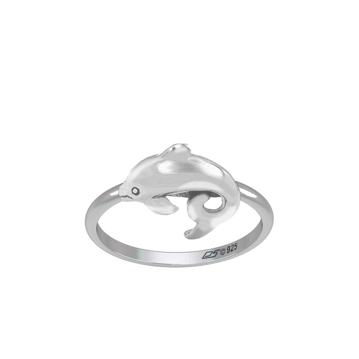 Dolphin Sterling Silver Ring by DiveSilver TRI2502