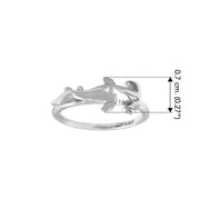 Hammerhead Shark Sterling Silver Ring by DiveSilver TRI2503