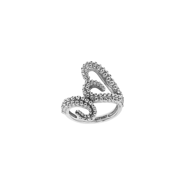 Tentacle Sterling Silver Ring TRI2521