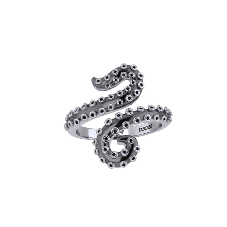 Tentacle Sterling Silver Ring TRI2522