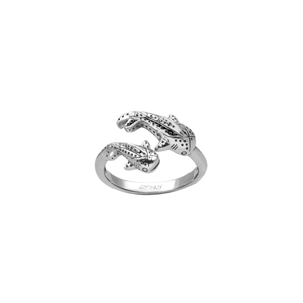 Whale Shark With Baby Wrap Ring TRI2527