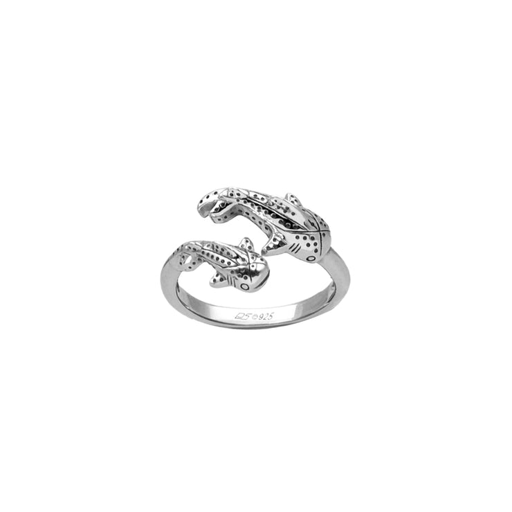 Whale Shark With Baby Wrap Ring TRI2527