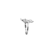 DiveSilver Twin Manta Rays Sterling Silver Ring TRI2531