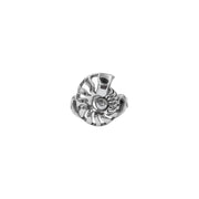 DiveSilver Nautilus and Wave Sterling Silver Ring TRI2576