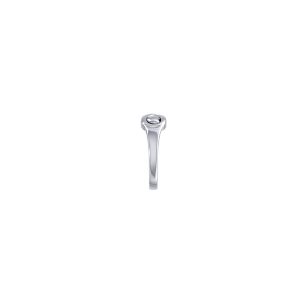 Peace Infinity Heart Sterling Silver Ring TRI2580