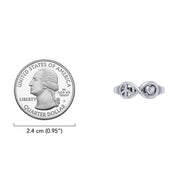 Peace Infinity Heart Sterling Silver Ring TRI2580