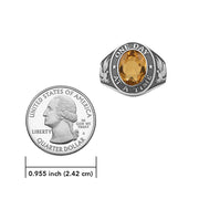 One Day at a Time with Phoenix Sterling Silver Ring with Gemstone TRI2593