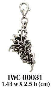 Amy Brown Birth of Magic Sterling Silver Clip Charm TWC031