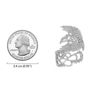 Honor The Flying Phoenix ~ Solid Gold Ring GRI2583