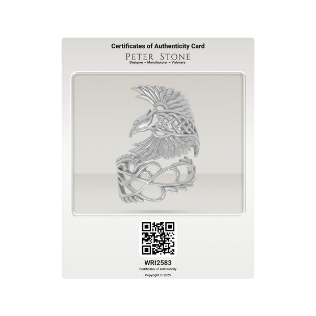 Honor The Flying Phoenix ~ Solid Gold Ring GRI2583
