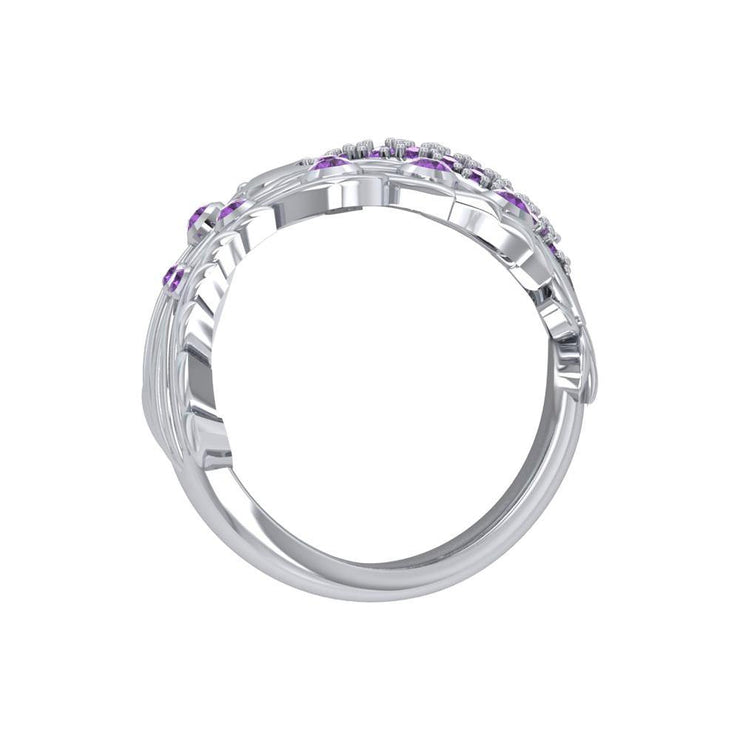 Honor The Flying Phoenix ~ Sterling Silver Jewelry Ring with Gemstone TRI1744 - Jewelry