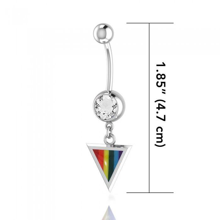 Rainbow Triangle Body Jewelry BJ024