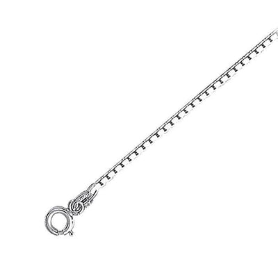 Large Box Sterling Silver Chain CH2247