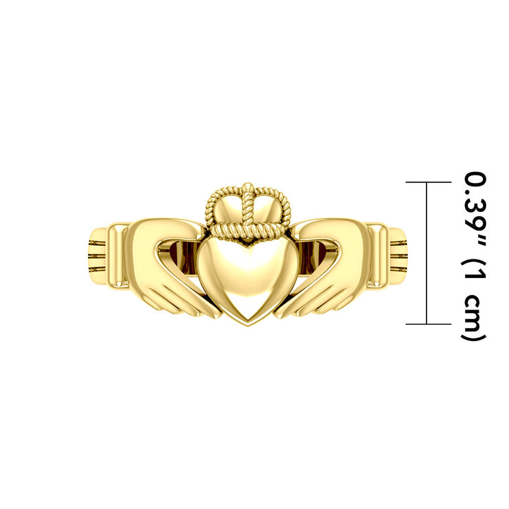 Claddagh Solid Gold Ring GMG058-R