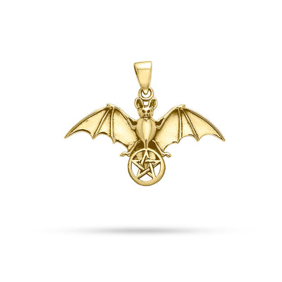 Bat and Star Gold Pendant GPD1078