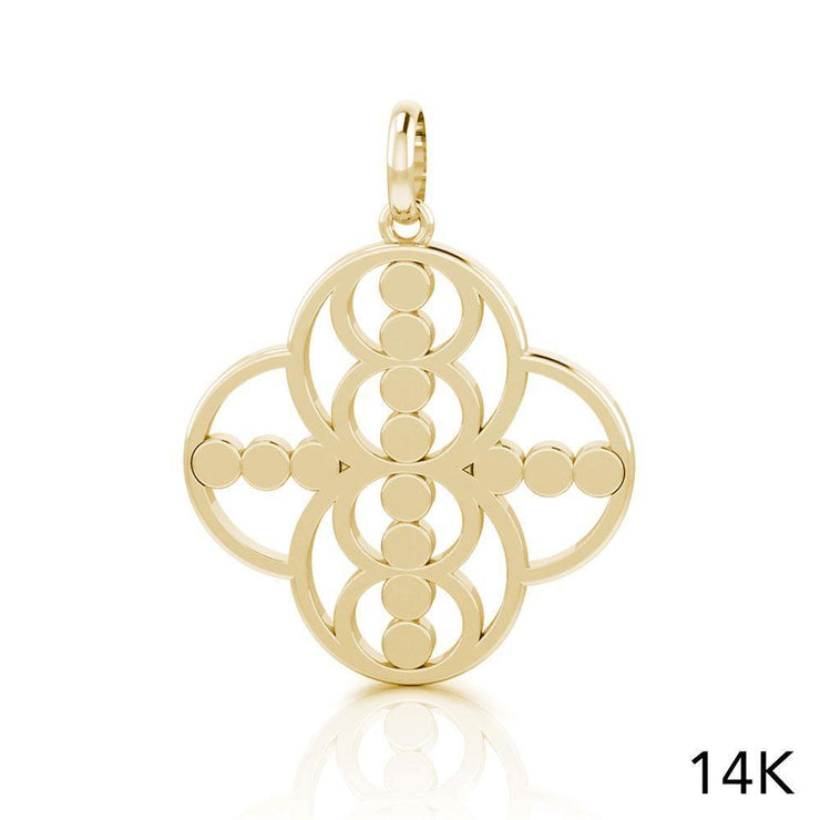 Energy Solid Gold Pendant GPD3983