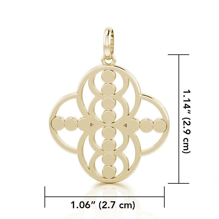 Energy Solid Gold Pendant GPD3983