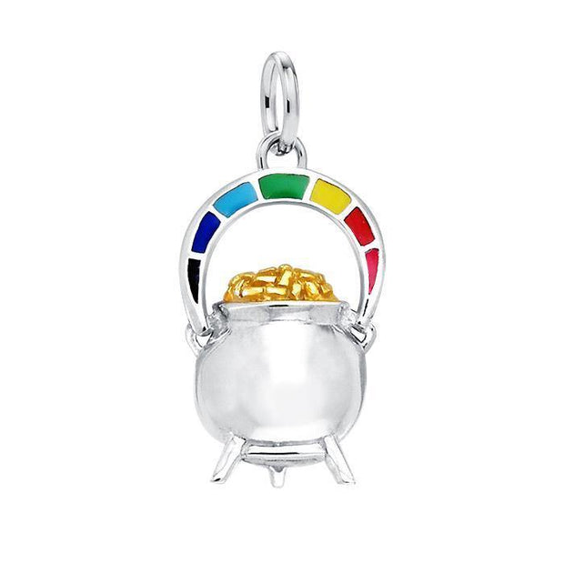 Danu Rainbow Pot of Gold Charm MCM153