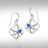 Contemporary Rope Design Earrings MER1254