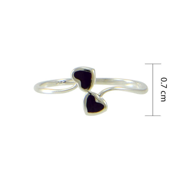 Heart Sterling Silver Ring MG592