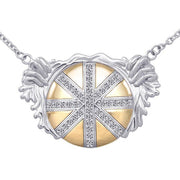 Dali Silver & Gold Necklace MNC139