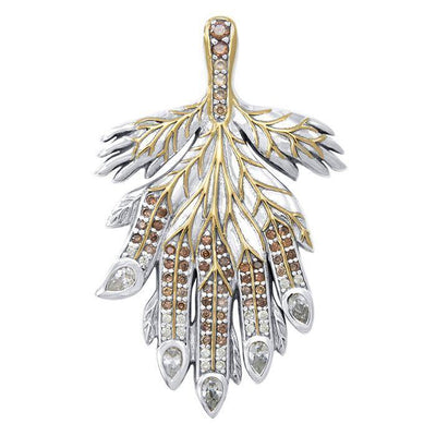Inspired by Dali Silver Hand Pendant MPD2649