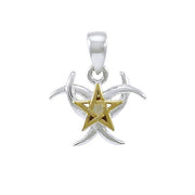Triple Moon The Star Pendant MPD4254