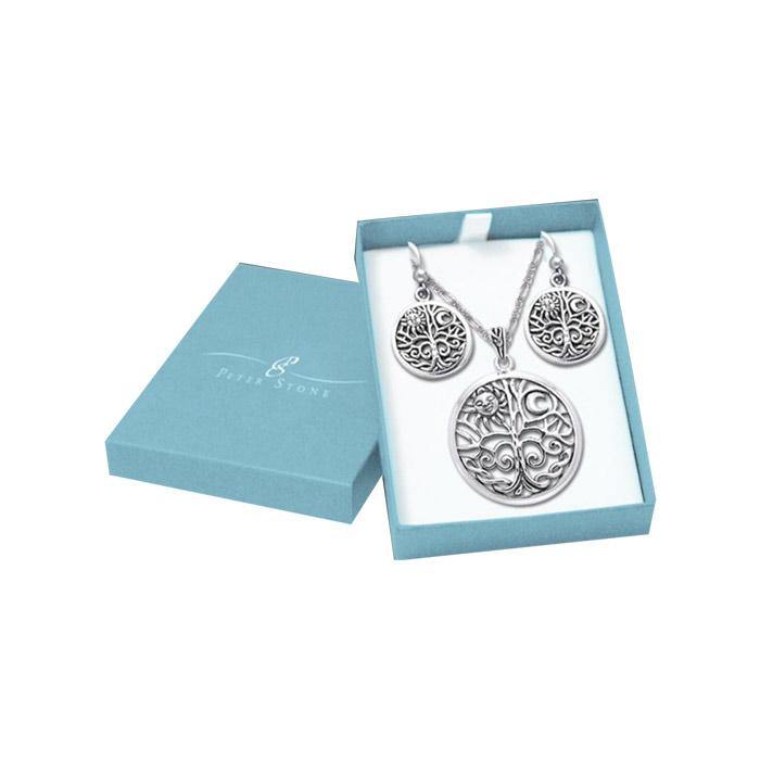 Together, we are the Tree of Life ~ Sterling Silver Jewelry SET007