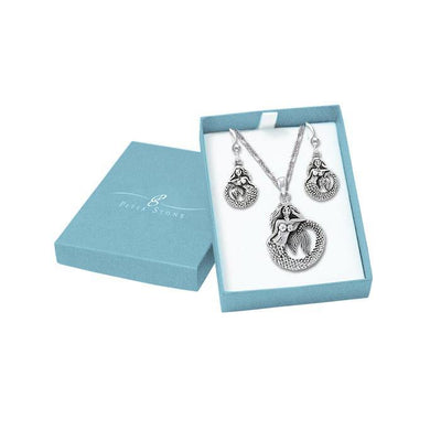The Mystic Melody of a Sea Mermaid ~ Sterling Silver Jewelry SET074