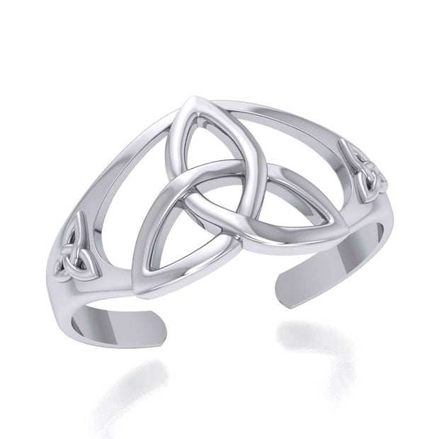 Make every moment special ~ Celtic Triquetra Sterling Silver Bracelet Jewelry TBA004