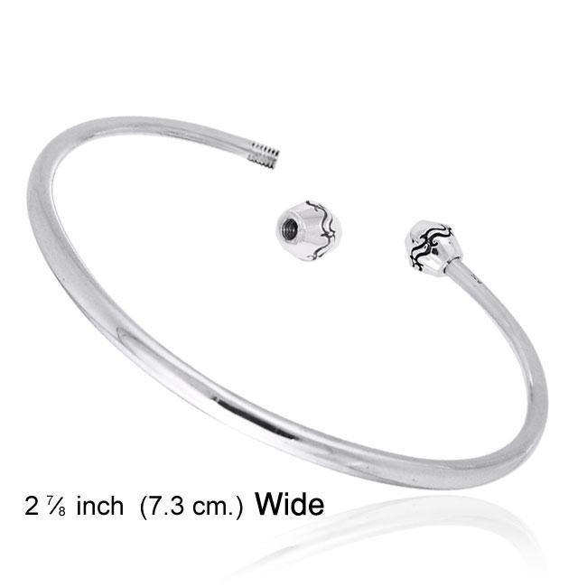 Elegance Sterling Silver Adjustable Bracelet for Bead TBA070