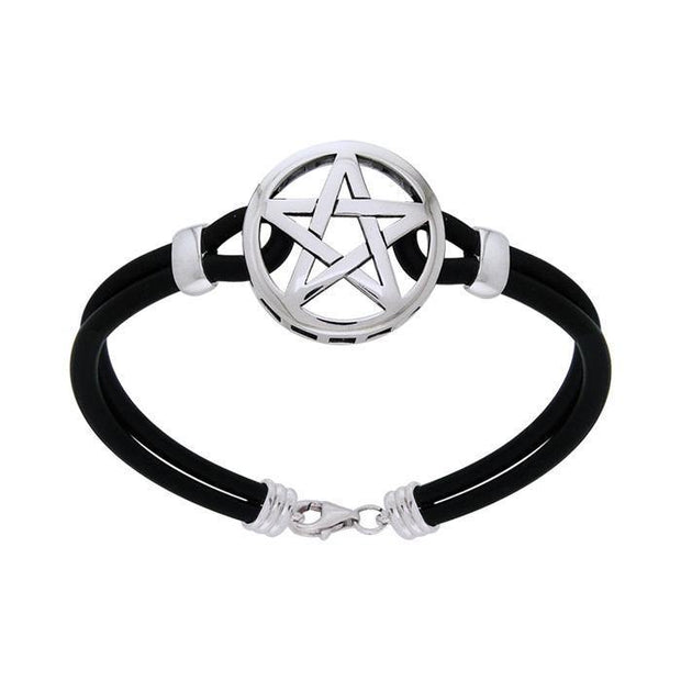 The Star Leather Cord Bracelet TBL199