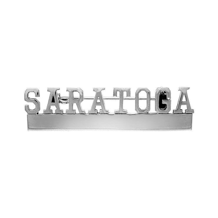 Saratoga Silver Pin TBR131