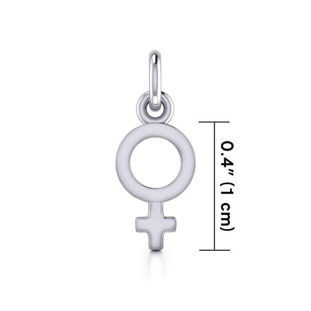 Female Symbol Sterling Silver Charm TC072