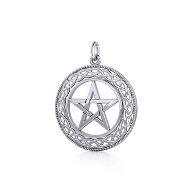 Celtic The Star Sterling Silver Charm TC122