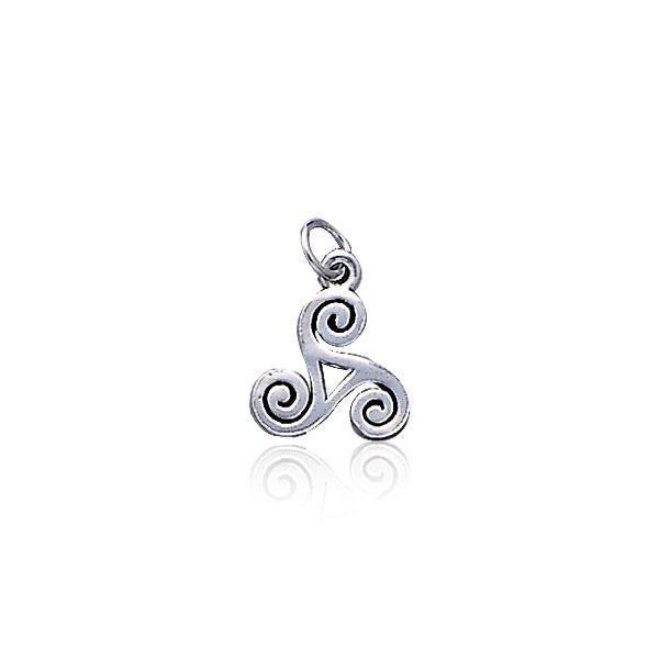 Celtic Triskelion Silver Charm TC246