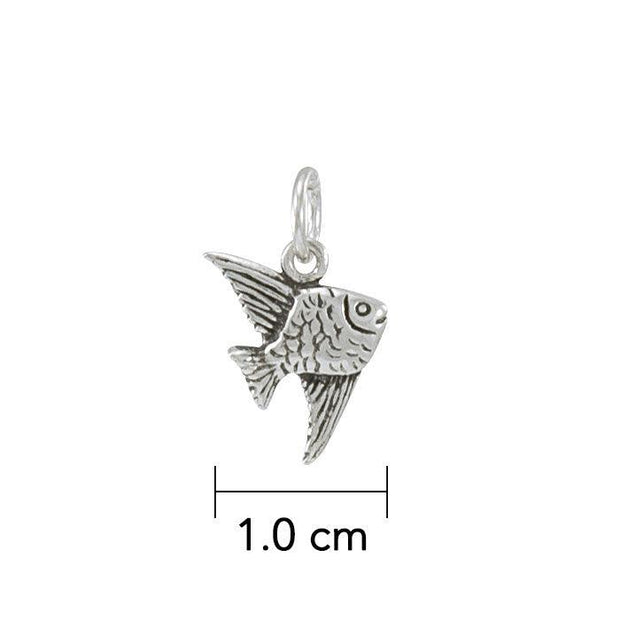 Angelfish Sterling Silver Charm TC495